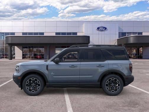 Azure Gray Metallic Tri-Coat 2026 Ford Bronco Sport Outer Banks