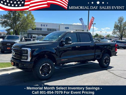 Agate Black Metallic 2026 Ford F-350 Platinum