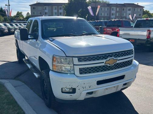 Summit White 2014 Chevrolet Silverado 3500 LTZ