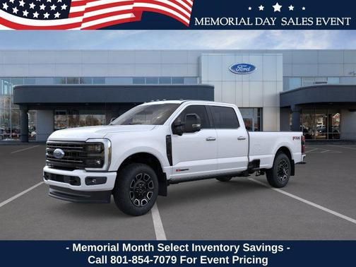 Star White Metallic Tri-Coat 2026 Ford F-350 Platinum