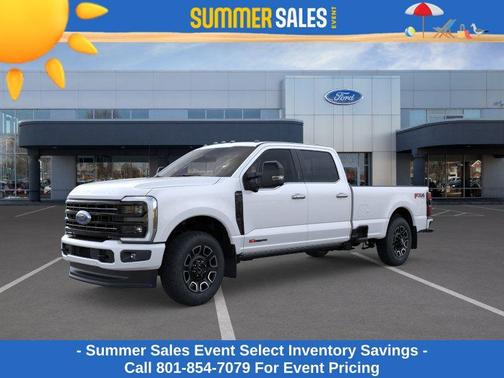 Star White Metallic Tri-Coat 2026 Ford F-350 Platinum