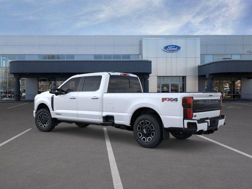 Star White Metallic Tri-Coat 2026 Ford F-350 Platinum