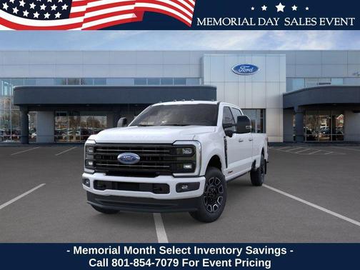 Star White Metallic Tri-Coat 2026 Ford F-350 Platinum