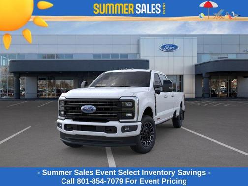 Star White Metallic Tri-Coat 2026 Ford F-350 Platinum