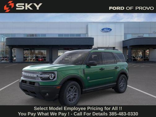 ERUPTION GREEN METALLIC 2025 Ford Bronco Sport Big Bend