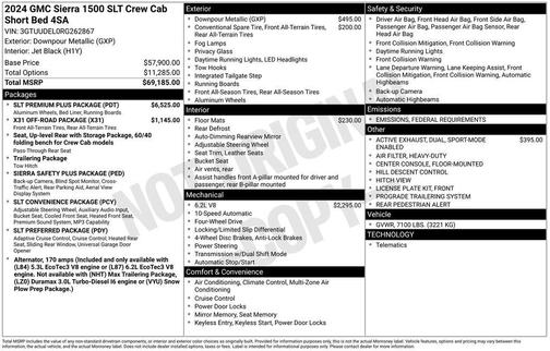 2024 GMC Sierra 1500 SLT