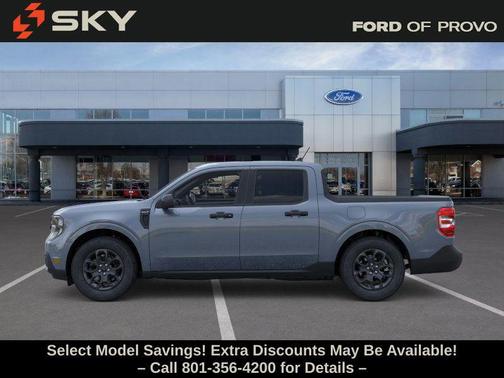 Azure Gray Metallic Tri-Coat 2026 Ford Maverick XLT