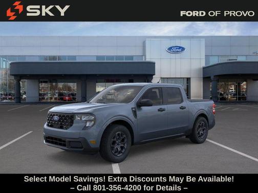 Azure Gray Metallic Tri-Coat 2026 Ford Maverick XLT