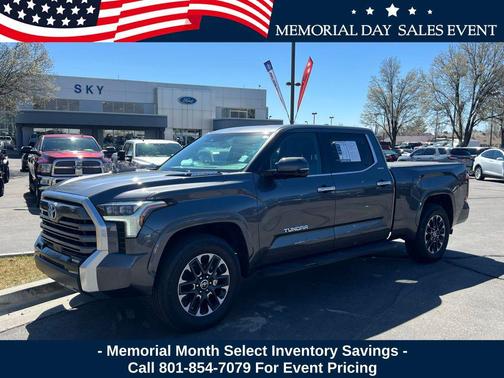 Magnetic Gray Metallic 2024 Toyota Tundra Hybrid Limited