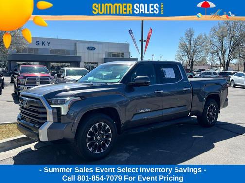 Magnetic Gray Metallic 2024 Toyota Tundra Hybrid Limited