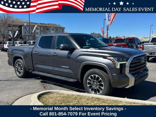 Magnetic Gray Metallic 2024 Toyota Tundra Hybrid Limited
