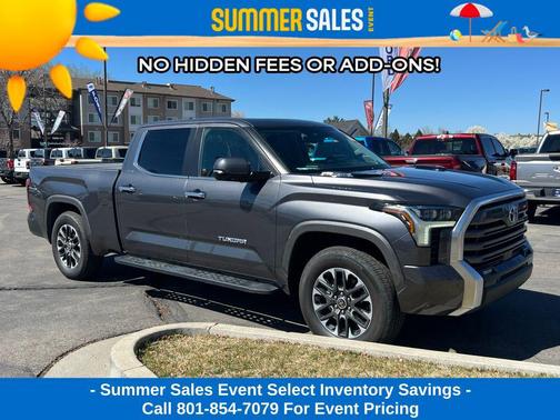 Magnetic Gray Metallic 2024 Toyota Tundra Hybrid Limited