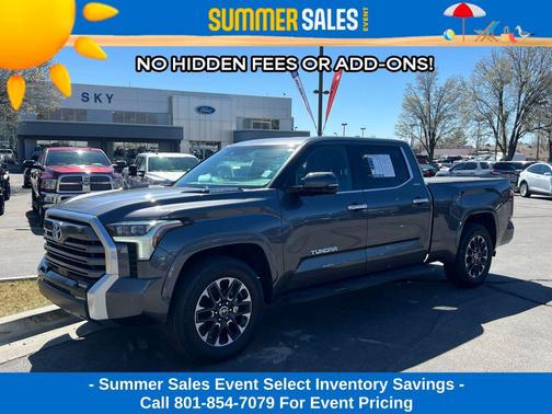 Magnetic Gray Metallic 2024 Toyota Tundra Hybrid Limited