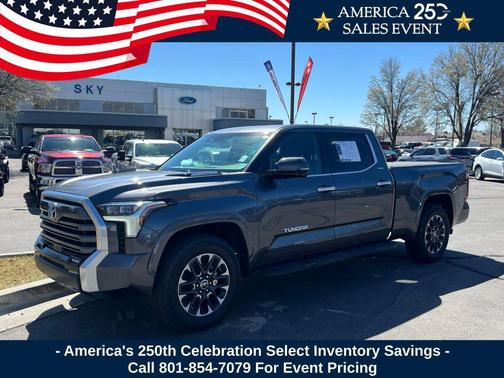 Magnetic Gray Metallic 2024 Toyota Tundra Hybrid Limited