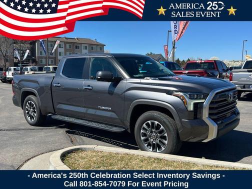 Magnetic Gray Metallic 2024 Toyota Tundra Hybrid Limited