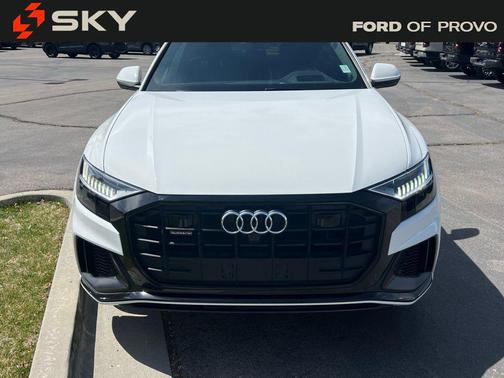 Carrara White 2021 Audi Q8 55 Prestige