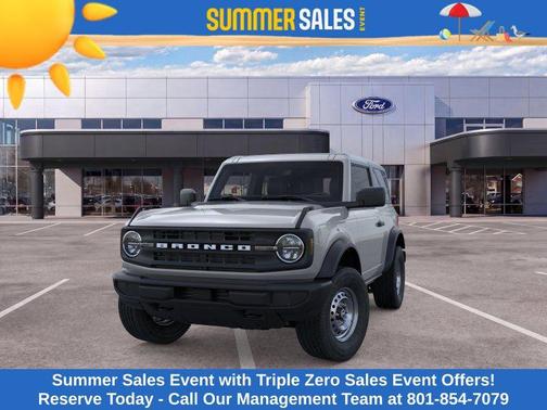 Avalanche Gray 2026 Ford Bronco Base
