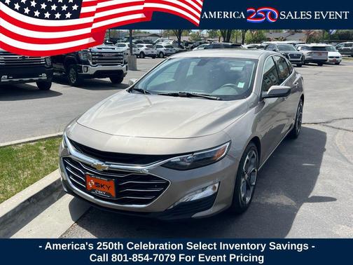 Mineral Gray Metallic 2022 Chevrolet Malibu FWD LT