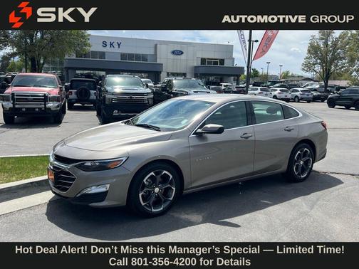 Mineral Gray Metallic 2022 Chevrolet Malibu FWD LT