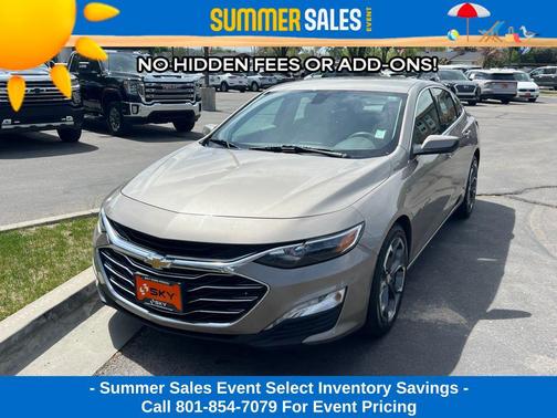 Mineral Gray Metallic 2022 Chevrolet Malibu FWD LT