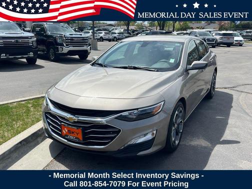 Mineral Gray Metallic 2022 Chevrolet Malibu FWD LT