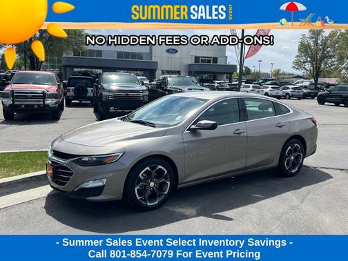 Mineral Gray Metallic 2022 Chevrolet Malibu FWD LT