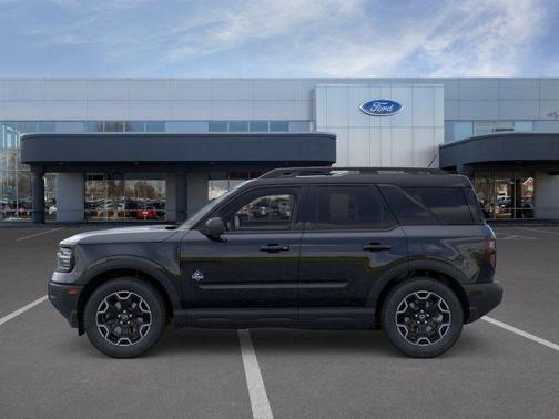 SHADOW BLACK 2025 Ford Bronco Sport Outer Banks