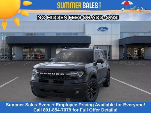 SHADOW BLACK 2025 Ford Bronco Sport Outer Banks