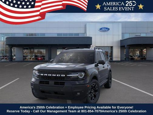 SHADOW BLACK 2025 Ford Bronco Sport Outer Banks