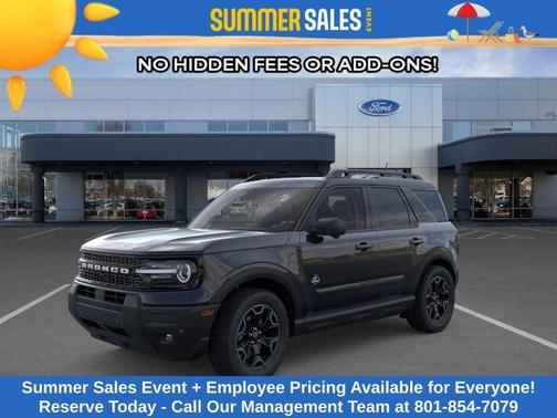 SHADOW BLACK 2025 Ford Bronco Sport Outer Banks