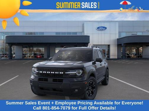 SHADOW BLACK 2025 Ford Bronco Sport Outer Banks