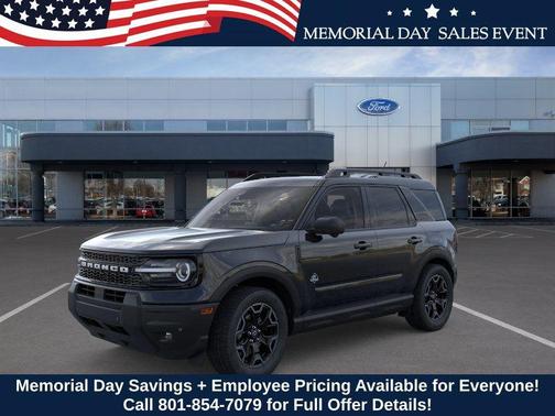 SHADOW BLACK 2025 Ford Bronco Sport Outer Banks