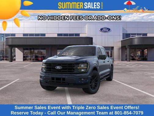 Antimatter Blue Metallic 2026 Ford F-150 XLT