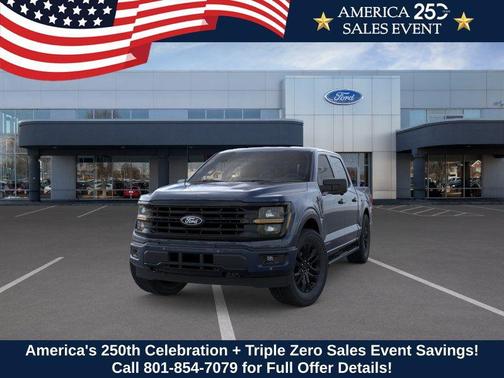 Antimatter Blue Metallic 2026 Ford F-150 XLT
