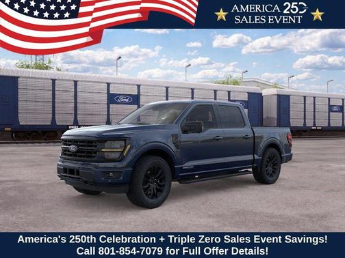 Antimatter Blue Metallic 2026 Ford F-150 XLT