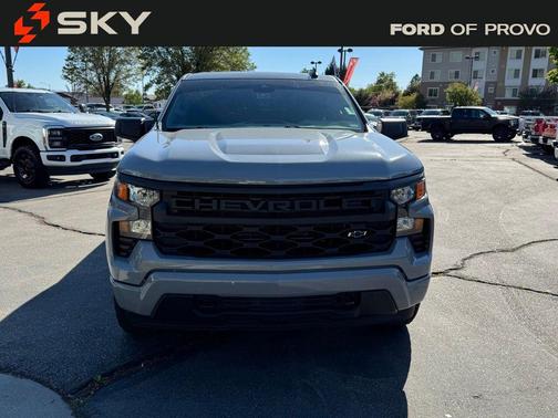 Slate Gray Metallic 2024 Chevrolet Silverado 1500 Custom