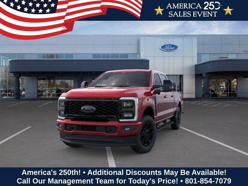 Ruby Red Metallic Tinted Clearcoat 2026 Ford F-350 Lariat