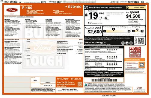 Oxford White 2026 Ford F-150 XLT