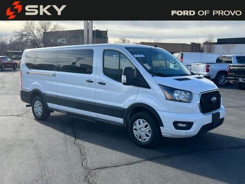 OXFORD WHITE 2023 Ford Transit-350 XLT