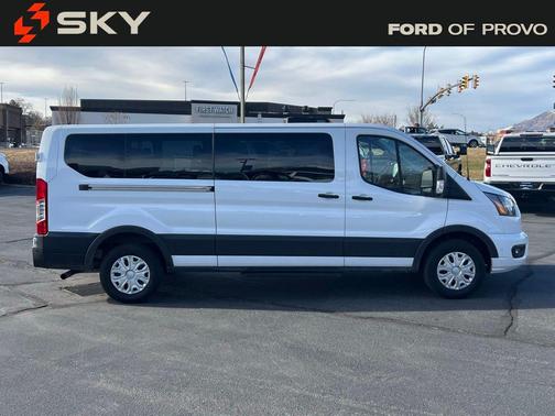 OXFORD WHITE 2023 Ford Transit-350 XLT