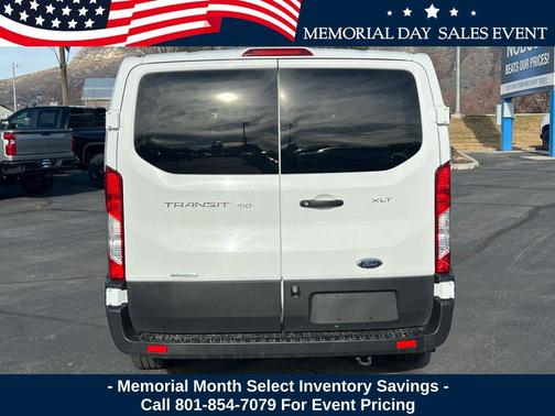 OXFORD WHITE 2023 Ford Transit-350 XLT