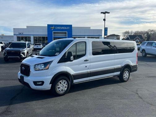 OXFORD WHITE 2023 Ford Transit-350 XLT