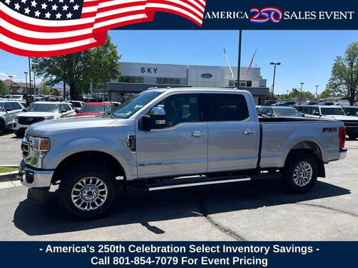 Silver Metallic 2022 Ford F-350 Lariat