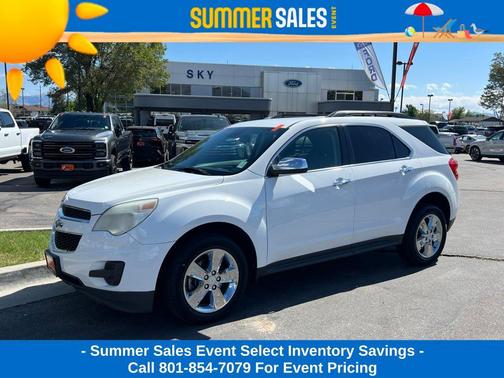 Summit White 2015 Chevrolet Equinox 1LT
