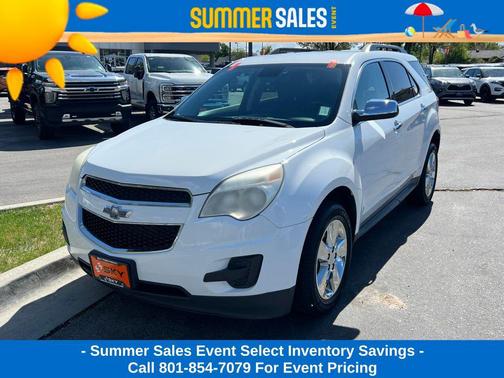 Summit White 2015 Chevrolet Equinox 1LT