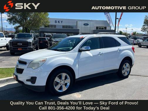 Summit White 2015 Chevrolet Equinox 1LT