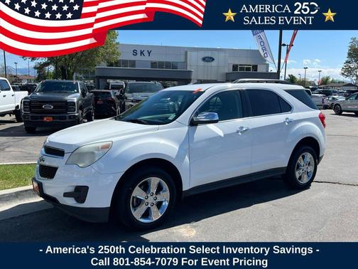 Summit White 2015 Chevrolet Equinox 1LT