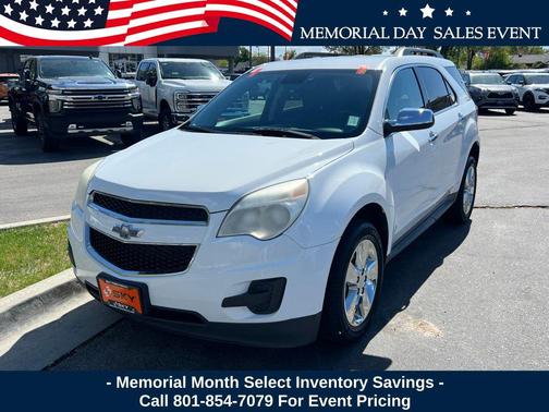 Summit White 2015 Chevrolet Equinox 1LT