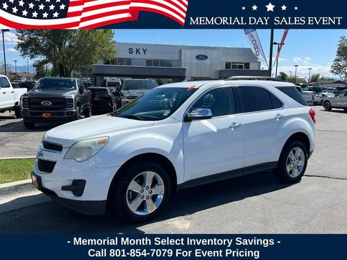 Summit White 2015 Chevrolet Equinox 1LT