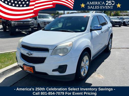 Summit White 2015 Chevrolet Equinox 1LT